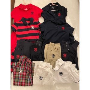 Large Primrose uniform girls lot in 4, 5-6